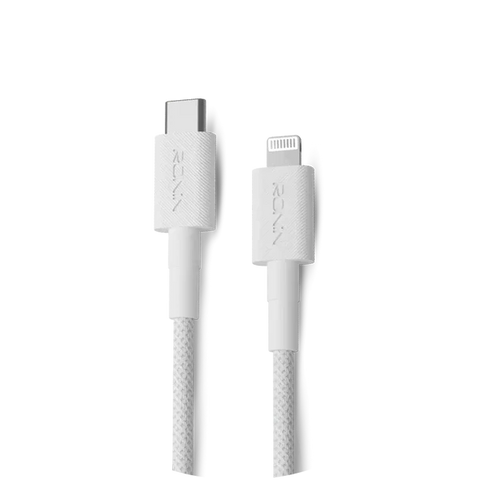 Ronin R-2045 Type-C to Lightning Cable 27W Fast Charging Braided iPhone Charger 1.2m PD Data Sync Cable